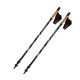 Палиці для скандинавської ходьби PowerPlay 9111 Lykke Black/White 80-135 см (пара) + 2-ві пари чобітків + чохол (PP_9111_White)