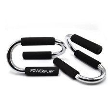Упоры для отжиманий PowerPlay 4318 Push-Up Bars Stell металлические (S-образные) (PP_4318)