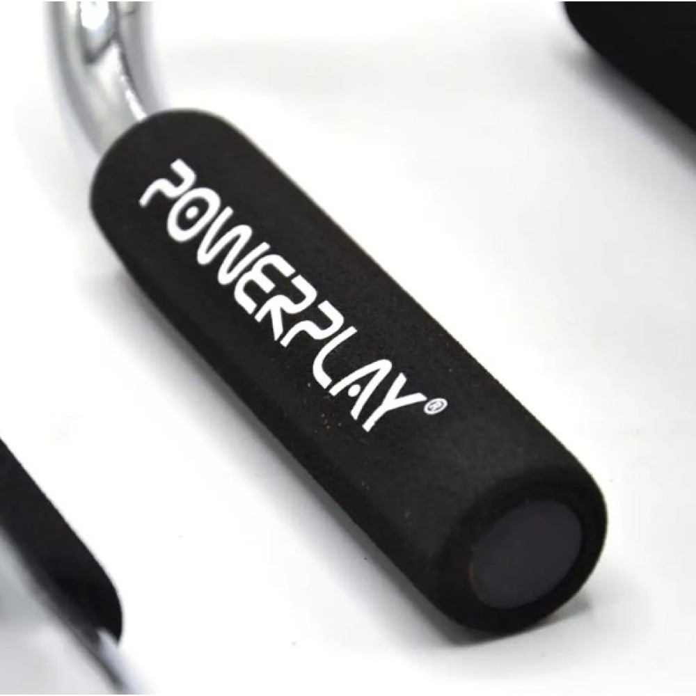 Упоры для отжиманий PowerPlay 4318 Push-Up Bars Stell металлические (S-образные) (PP_4318)