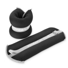 Утяжелители-манжеты для ног и рук PowerPlay PP-4349 Ankle/Wrist Weights (2 шт*0.5 кг) Черные (PP_4349_Black_0.5)