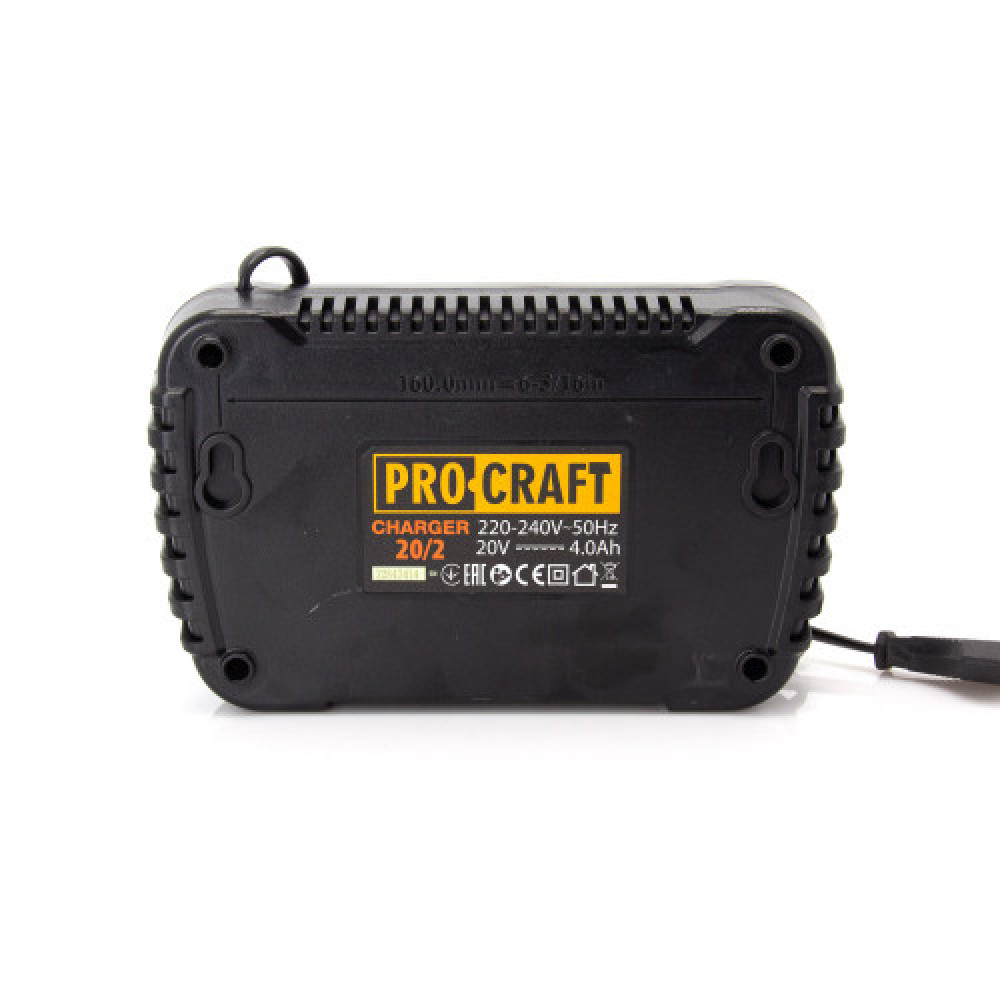 Універсальний зарядний пристрій Procraft 20/2 030202