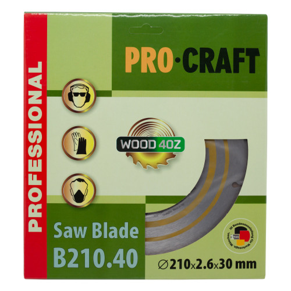 Пиляльний диск по дереву ProCraft B210.40 021040