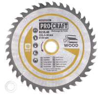 Пилковий диск по дереву ProCraft B250.40 025040