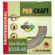 Пиляльний диск по дереву ProCraft B250.40 025040