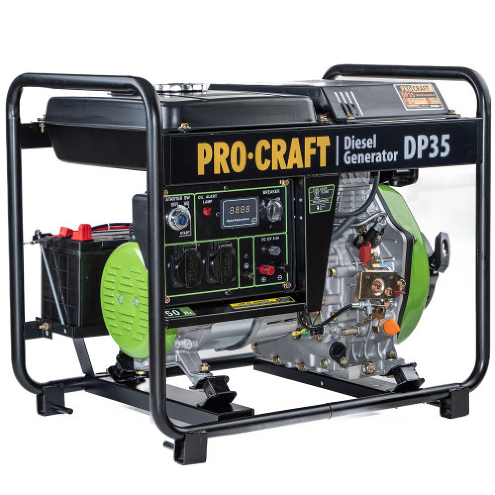 Генератор дизельний ProCraft DP35 035100