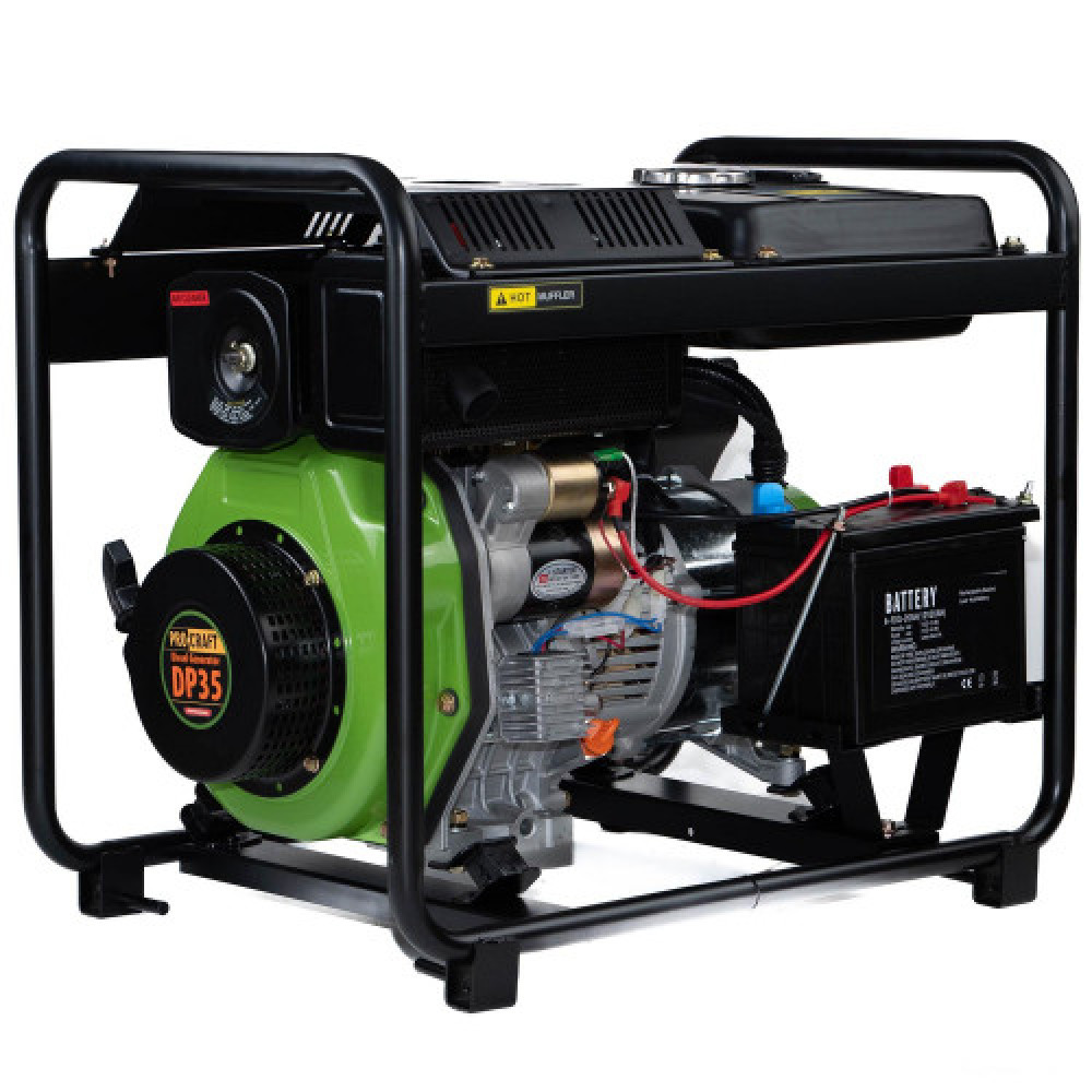 Генератор дизельний ProCraft DP35 035100