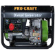 Генератор дизельний ProCraft DP65/3 065000