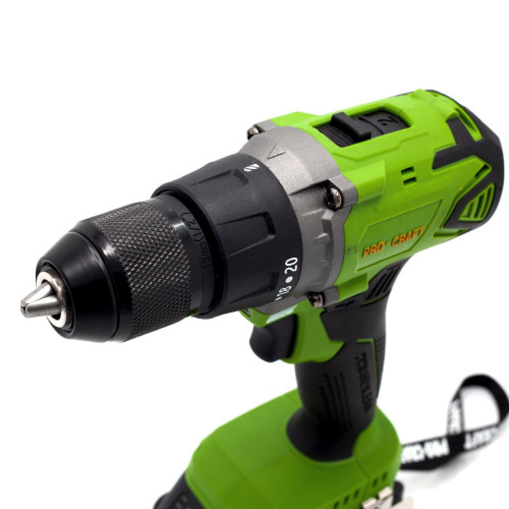 Шуруповерт ProCraft INDUSTRIAL PA-18 BL Extra з АКБ та ЗП 101801