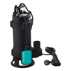 Дренажно-фекальный насос Pumpman TPS1500A Нmax 15 м Qmax 20 куб.м 1500 Вт с режущим механизмом (чугун) (CV015540)