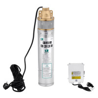 Насос глибинний вихровий Pumpman 4SKM100 Нmax 60 м Qmax 2,7 куб.м 750 Вт з пультом (CV029771)