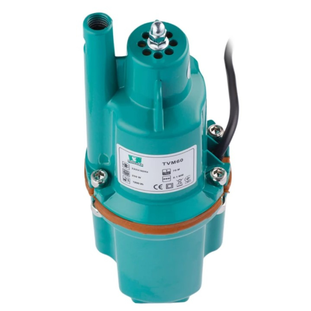 Насос вібраційний Pumpman TVM60-10 Нmax 70 м Qmax 1,1 куб.м 250 Вт (CV029773)