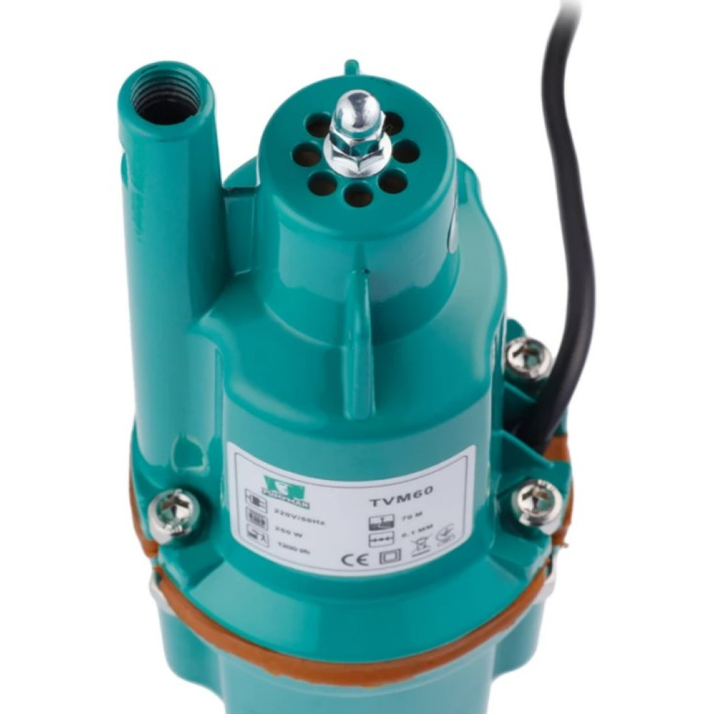 Насос вібраційний Pumpman TVM60-10 Нmax 70 м Qmax 1,1 куб.м 250 Вт (CV029773)