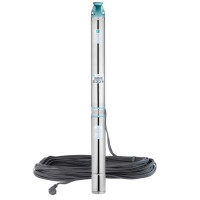 Насос глубинный центробежный многоступенчатый Pumpman 4SEM2-20-1.1 кВт Hmax 135 м Qmax 5,5 куб.м 1500 Вт (CV033199)