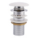 Донний клапан Q-tap F008-1 WHI Pop-up з переливом