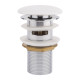 Донний клапан Q-tap F008-1 WHI Pop-up з переливом