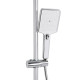 Душевая система универсальная Qtap Presto Chrome/White QTPRE111CRW45580