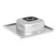 Кухонна мийка Lidz 6060-R Decor 0,6 мм (LIDZ6060RDEC06)