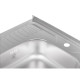 Кухонна мийка Lidz 6060-R Decor 0,6 мм (LIDZ6060RDEC06)