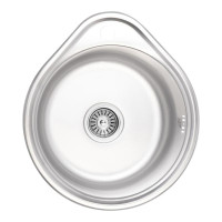 Кухонна мийка Lidz 4843 Micro Decor 0,6 мм (LIDZ4843MDEC06)