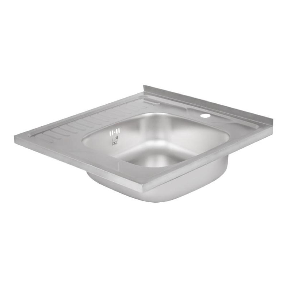 Кухонна мийка Lidz 6060-R Decor 0,8 мм (LIDZ6060RDEC08)