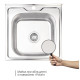 Кухонна мийка Lidz 5050 Polish 0,6 мм (LIDZ5050POL06)