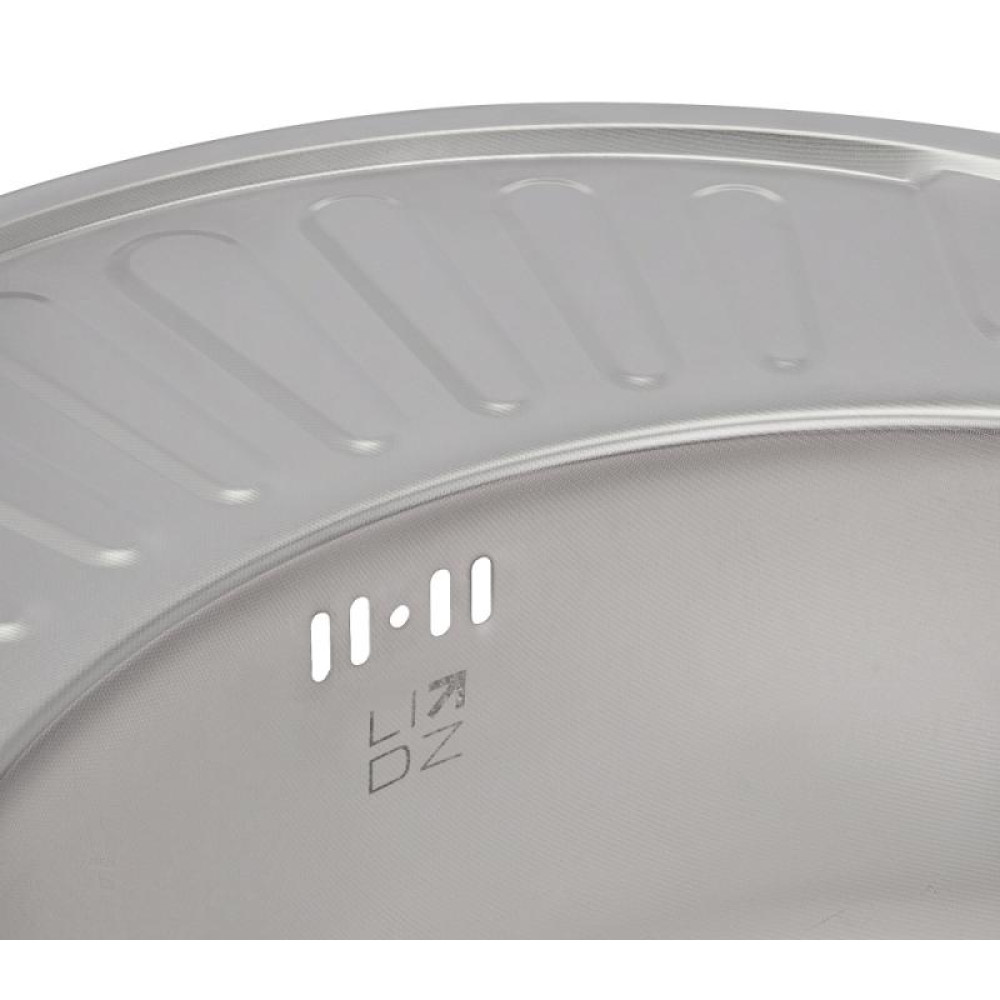 Кухонна мийка Lidz 5745 Micro Decor 0,8 мм (LIDZ5745MDEC)