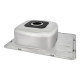 Кухонна мийка Lidz 6350 Micro Decor 0,8 мм (LIDZ6350MDEC)