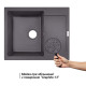 Кухонна мийка Lidz 625x500 / 200 GRF-13 (LIDZGRF13625500200)