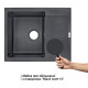 Кухонна мийка Lidz 625x500 / 200 BLM-14 (LIDZBLM14625500200)