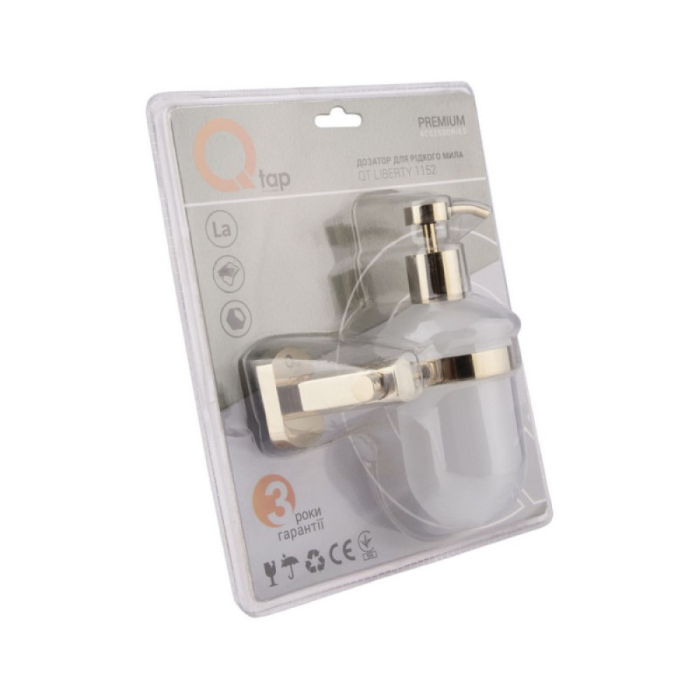Дозатор для рідкого мила Q-TAP Liberty ORO 1152