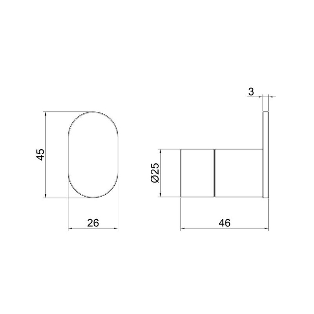 Гачок Qtap Hacek 1102103C 
