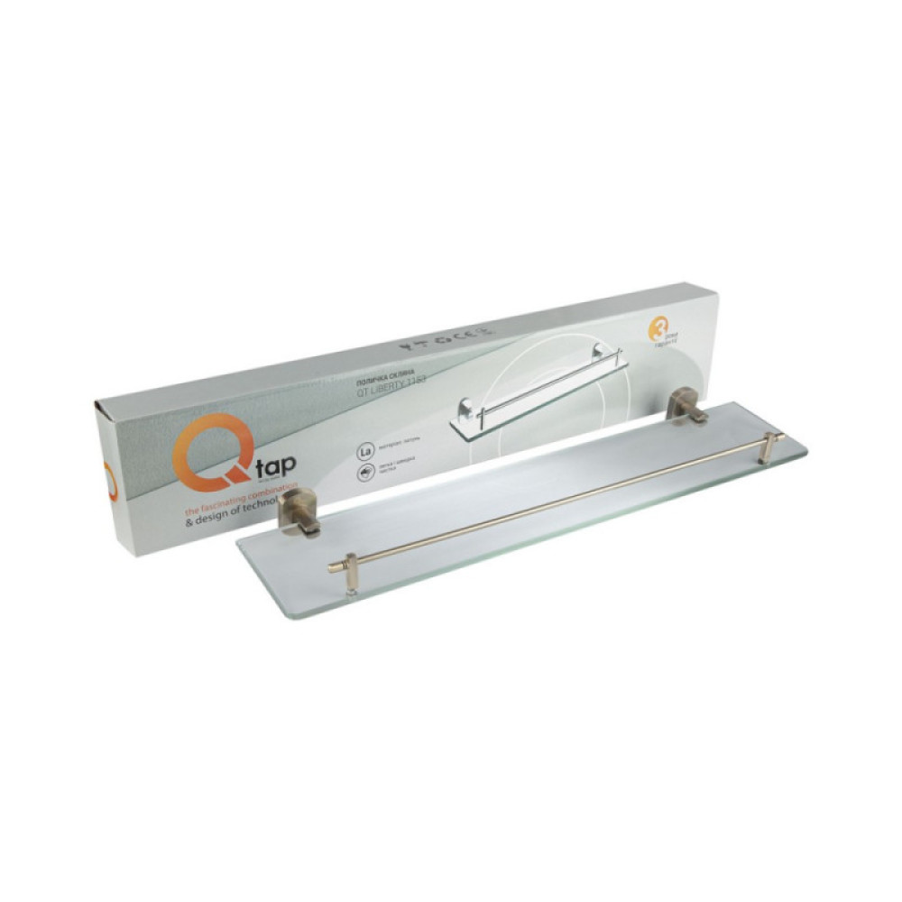 Скляна поличка Q-TAP Liberty ANT 1153