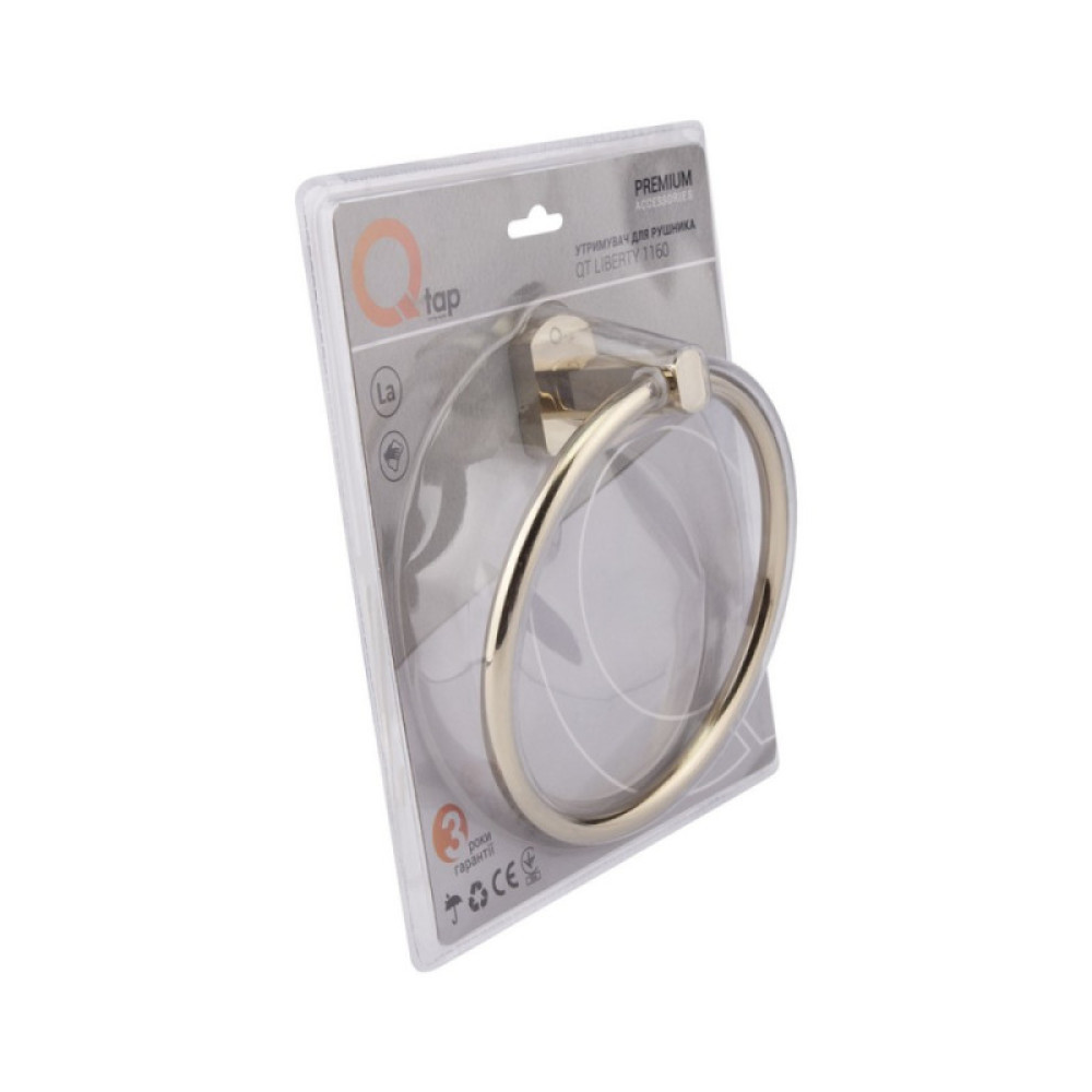 Тримач рушників Q-TAP Liberty ORO 1160
