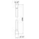 Шланг для душу Qtap Hadice 2,0 м QTHADPVC200C