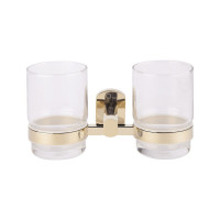 Стакан подвійний Q-TAP Liberty ORO 1155