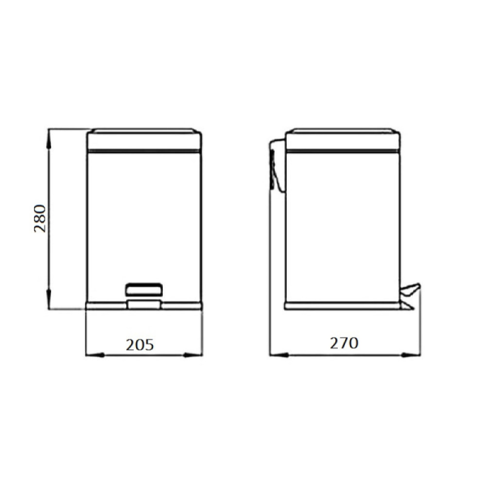 Відро для сміття Q-TAP Liberty ANT 1149