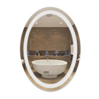 Дзеркало Qtap Mideya 500х700 (DC-F805) с LED-підсвіткою і антизапотіванням QT2078F805W