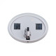 Дзеркало Qtap Virgo з LED-підсвічуванням QT18783502W 