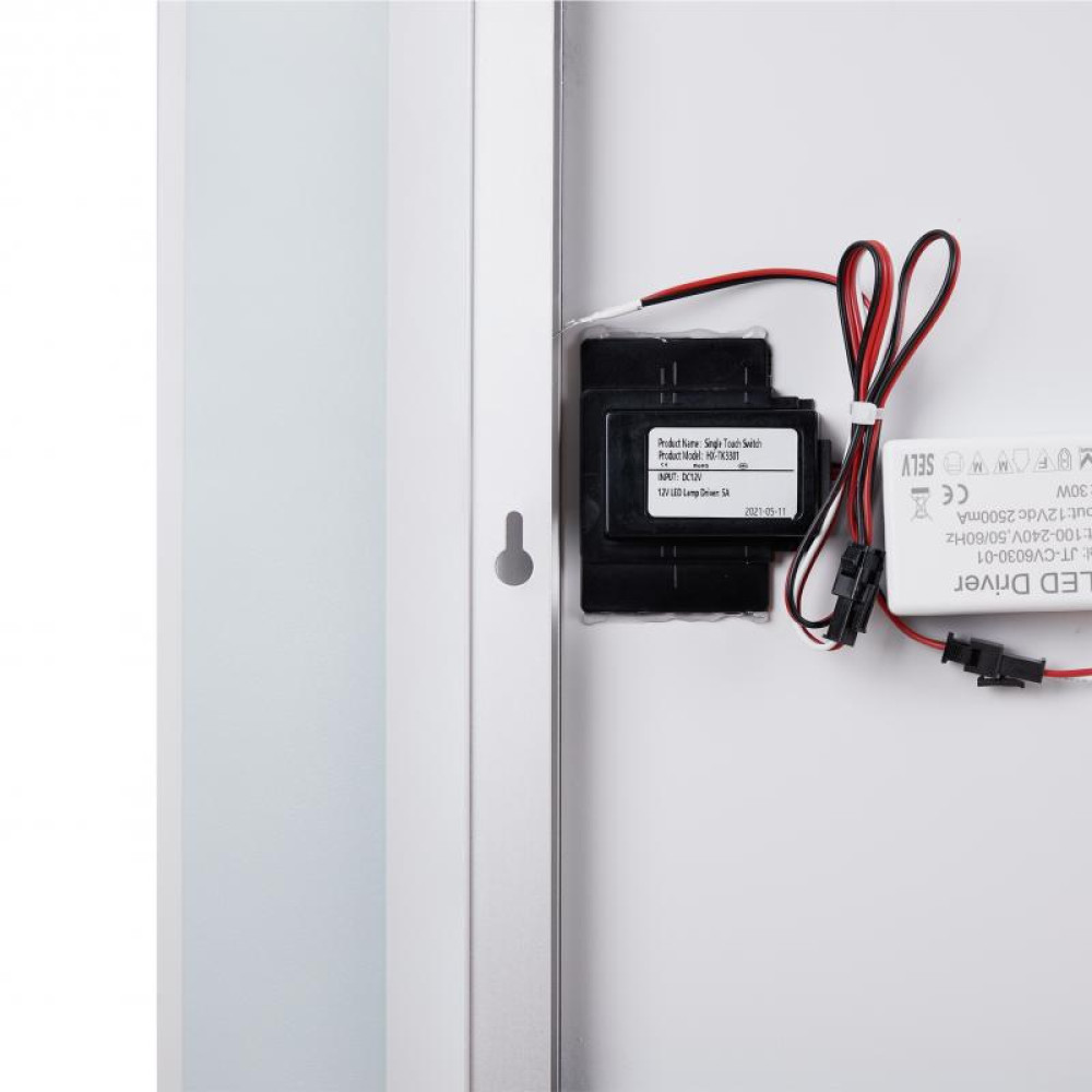Дзеркало Qtap Swan з LED-підсвічуванням, Reverse QT167814145070W 
