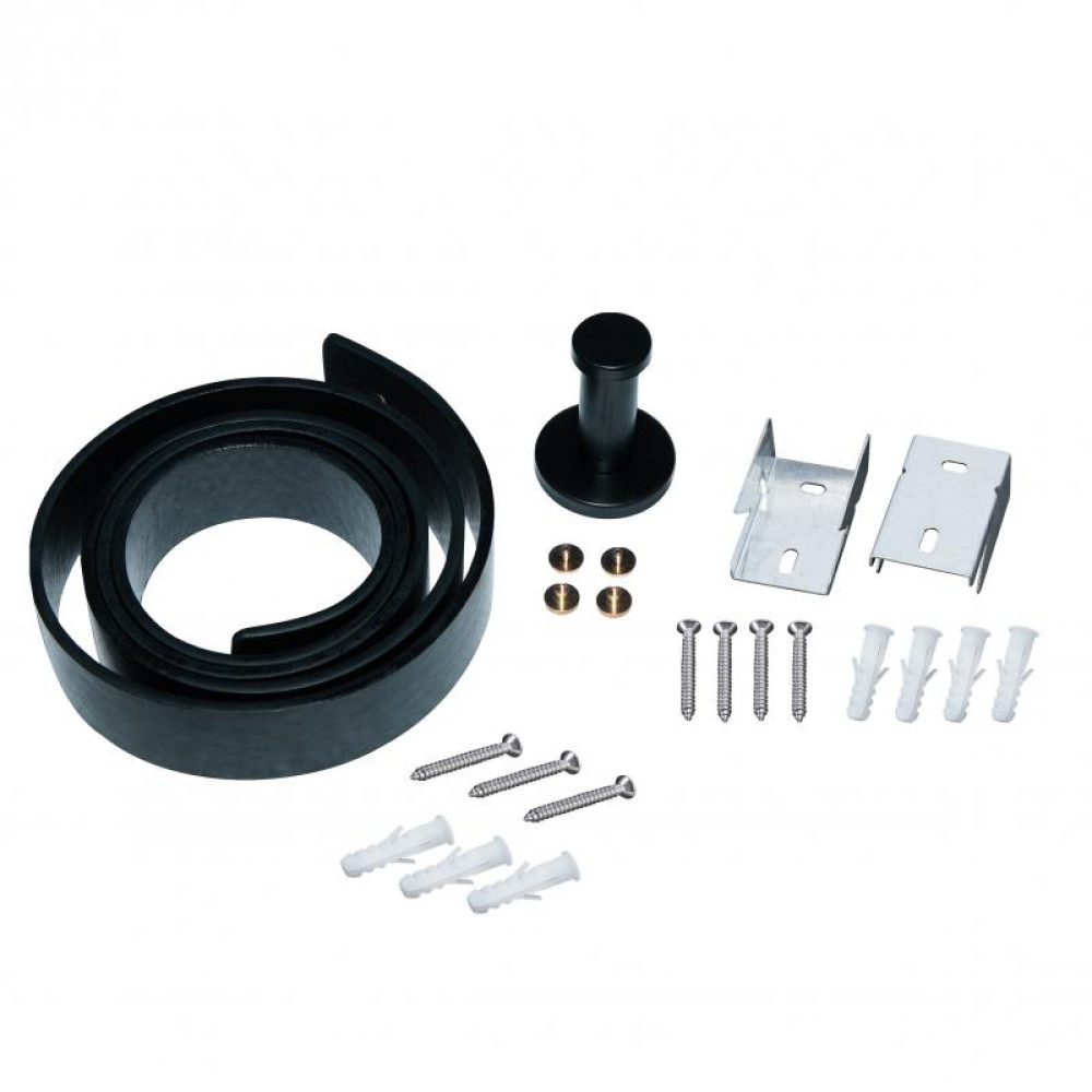 Дзеркало Qtap Robin R600 Black з LED-підсвічуванням QT13786502B 