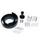 Дзеркало Qtap Robin R600 Black з LED-підсвічуванням QT13786502B 