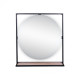 Дзеркало Qtap Taurus Black/Whitish oak з LED-підсвічуванням QT2478ZP800BWO
