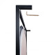 Дзеркало Qtap Taurus Black/Whitish oak з LED-підсвічуванням QT2478ZP800BWO