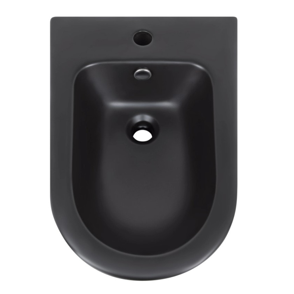Биде напольное Qtap Robin Matt Black QT13442141CMB