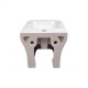 Біде підвісне Qtap Cardinal White QT0455B660W
