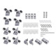 Душевая кабина Lidz Latwa SC90x90.SAT.MID.FR