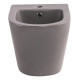 Биде подвесное Qtap Robin Stone grey QT13551381GSG