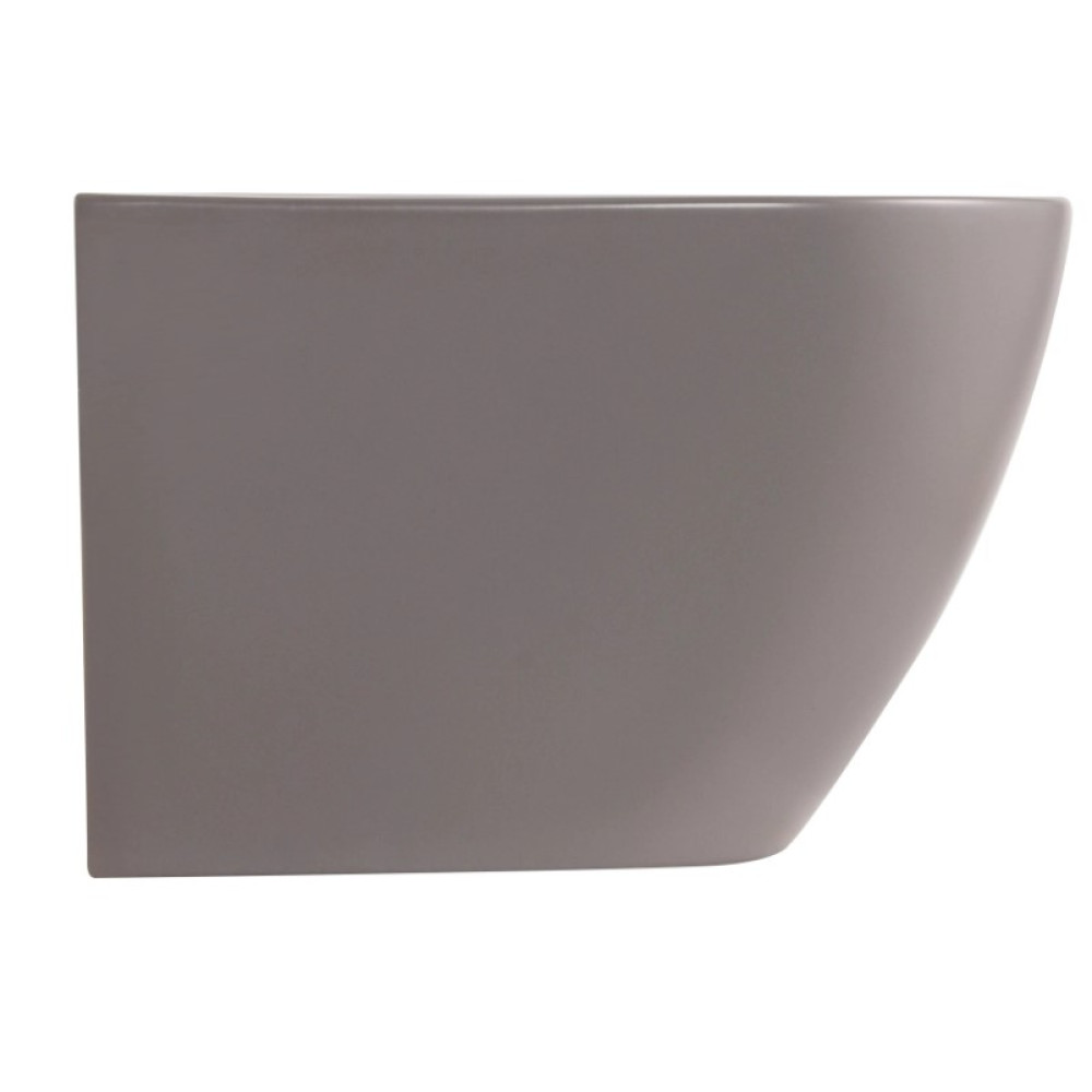 Биде подвесное Qtap Robin Stone grey QT13551381GSG