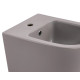 Биде подвесное Qtap Robin Stone grey QT13551381GSG