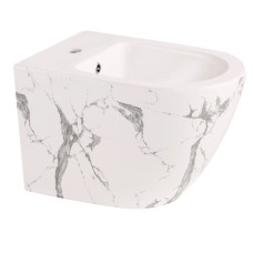 Биде подвесное Qtap Robin Marble QT13551381GMR